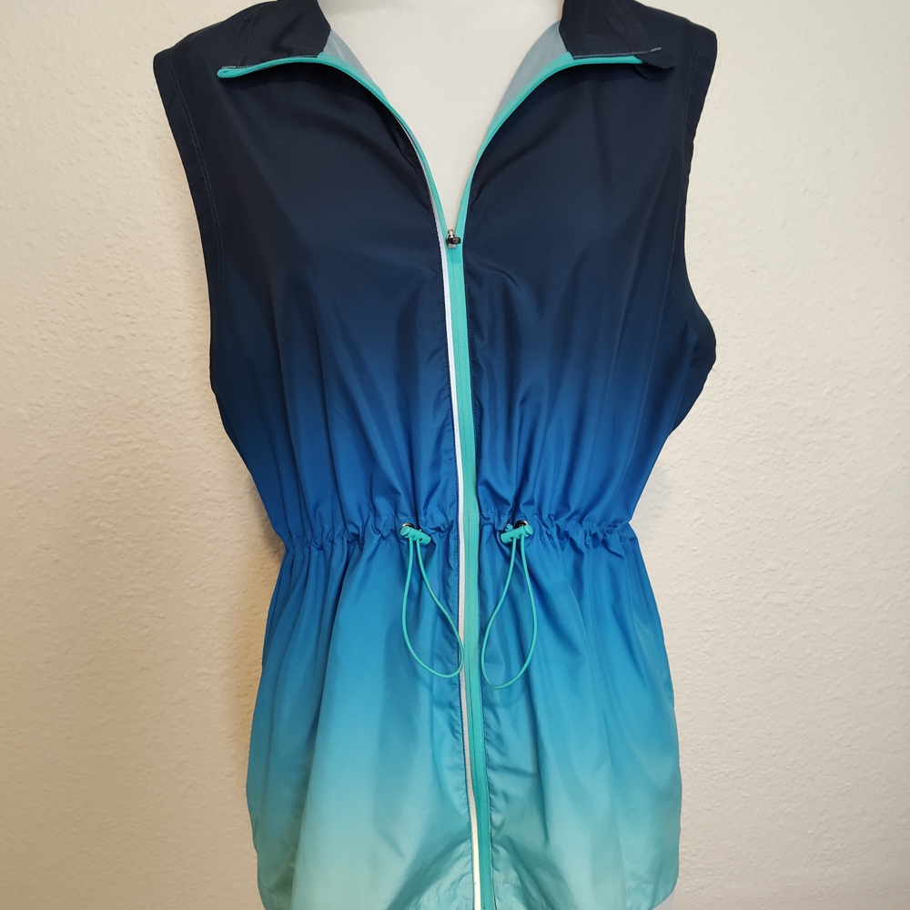 Xersion Blue Gradient Athletic Vest